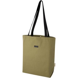 Všestranná nákupná taška Joey z recyklovaného plátna GRS, objem 14 l - Reklamnepredmety