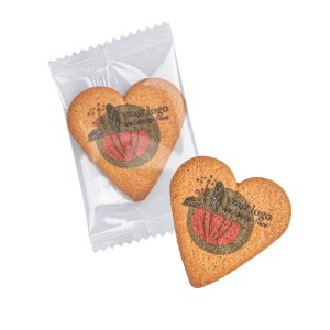 Reklamné keksíky s vlastným logom COOKIE HEART - Reklamnepredmety