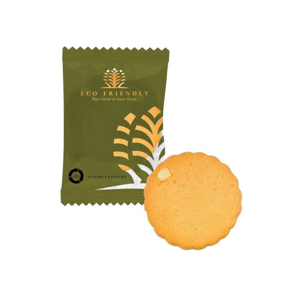 Reklamná mandľová sušienka - VEGAN ALMOND COOKIE, 9 g