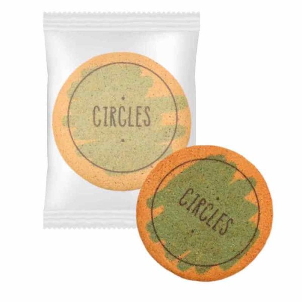 Reklamná potlačiteľná sušienka Logo Cookies