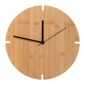 Bambusové nástenné hodiny Tokei - Reklamnepredmety