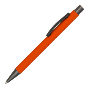 EKEN hliníkové pero s pogumovaným povrchom - Reklamnepredmety