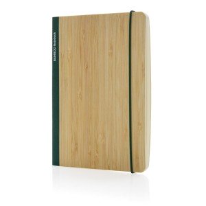 Zápisník Scribe A5 s mäkkým bambusovým obalom - Reklamnepredmety