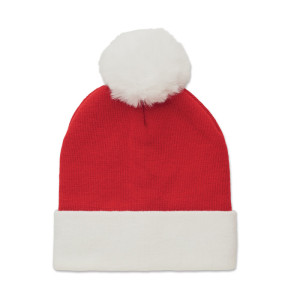 Vianočná pletená čiapka MENSA - Reklamnepredmety