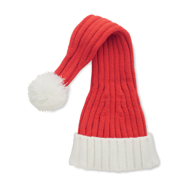 Dlhá vianočná pletená čiapka ORION