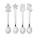 Sada čajových lyžičiek CHIP SET - cx1533-16 - variant Mo CX1533-16
