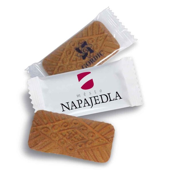 Karamelový keksík v reklamnom obale, 6 g