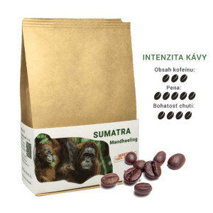 Zrnková káva Sumatra Mandheeling - Reklamnepredmety