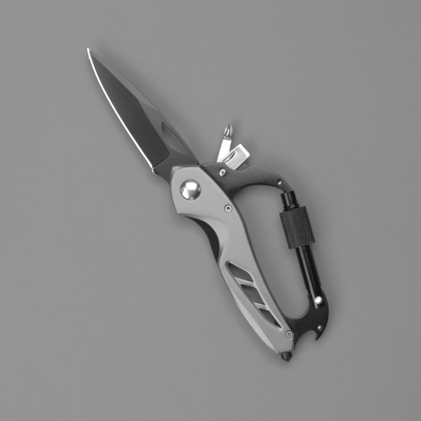 Ľahký zatvárací nôž s karabínou OPTIMA