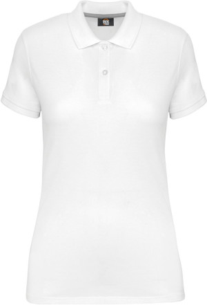 Dámske pracovné piqué polo z ťažkej bavlny - Reklamnepredmety