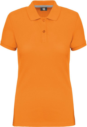 Dámske pracovné piqué polo z ťažkej bavlny - Reklamnepredmety