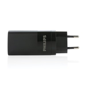 Philips 65W ultra rýchly PD 3-portový USB stenová nabíjačka - Reklamnepredmety