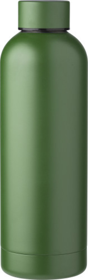 Dvojstenná fľaša na pitie 500ml, z recyklovanej nerezovej ocele - Reklamnepredmety