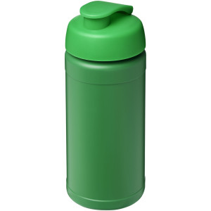 Recyklovaná športová fľaša Baseline 500ml s vyklápacím viečkom - Reklamnepredmety