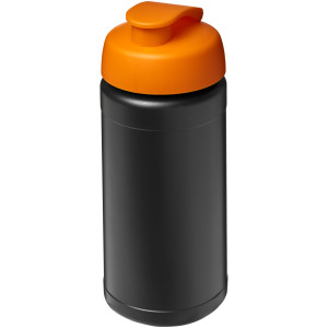 Recyklovaná športová fľaša Baseline 500ml s vyklápacím viečkom - Reklamnepredmety