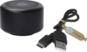 Mini Bluetooth® reproduktor Rise 3W z RCS recyklovaného hliníka - Reklamnepredmety