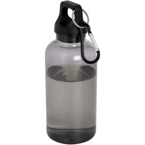 Fľaša na vodu s karabínou Oregon 400ml z RCS certifikovaného recyklovaného plastu - Reklamnepredmety