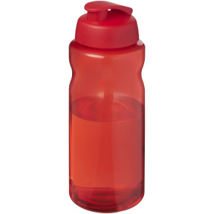 Litrová športová fľaša s odklápacím viečkom H2O Active® Eco Big Base - Reklamnepredmety