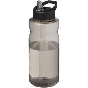 Litrová športová fľaša s viečkom s hubicou H2O Active® Eco Big Base - Reklamnepredmety