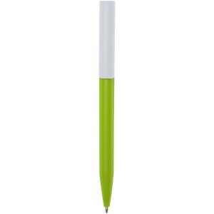 Guľôčkové pero z recyklovaného plastu Unix, modrý atrament - Reklamnepredmety