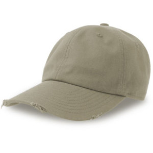 6 panelová baseballová šiltovka Dad Hat Destroyed-S - Reklamnepredmety