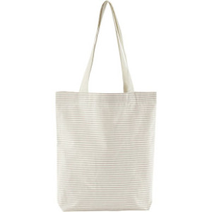 Pruhovaná nákupná taška z bio bavlny - Reklamnepredmety