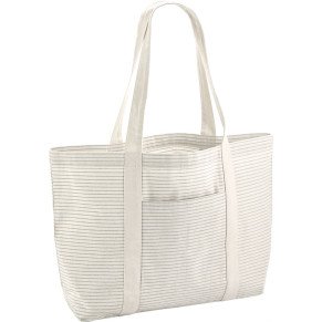 Pruhovaná nákupná taška z bio bavlny