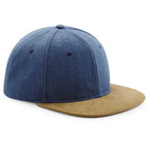 6 panelová šiltovka "Suede Peak Snapback". - Reklamnepredmety