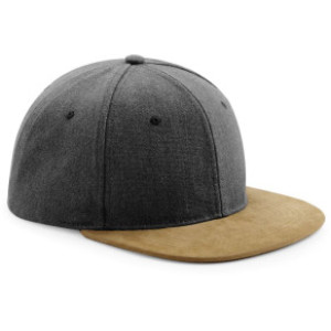 6 panelová šiltovka "Suede Peak Snapback". - Reklamnepredmety