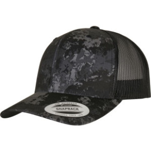 6 panelová Trucker šiltovka "Veil Camo" - Reklamnepredmety