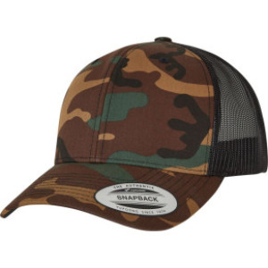 5 panelová Trucker šiltovka "Camo" 6606C/CA - Reklamnepredmety