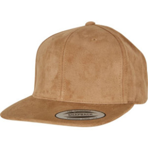 6 panelová Snapback šiltovka "Suede" 6089SU/CH - Reklamnepredmety