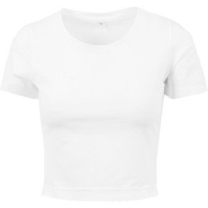 Dámske crop tričko z ťažkej bavlny BY 042 - Reklamnepredmety