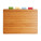 Reklamnepredmety Cutting board kuchynská doska so 4 ks hygienických podložiek