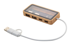 SeHub transparentný USB hub - Reklamnepredmety