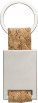 Prívesok na kľúče, kombinácia kovu a korku - F6014000PK2 - variant Gi F6014000PK2