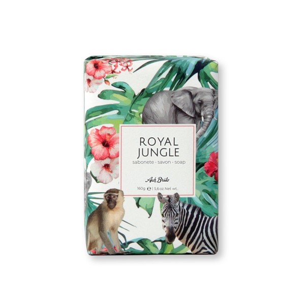 ROYAL JUNGLE. Mydlá obohatené o zelený íl (160g)