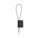 Lanyard Tube Short Set. Štandardné modely — biela