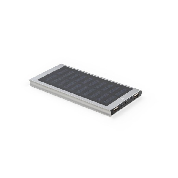 CLERK. Prenosná batéria z 100% recyklovaného hliníka 8'000 mAh