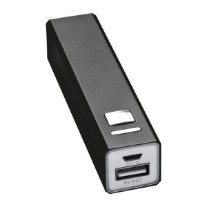 Kovový Power Bank 2200mAh Port Hope - Reklamnepredmety