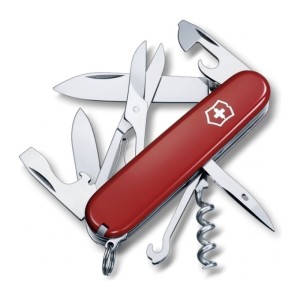 Vreckový nôž Victorinox CLIMBER Červený - Reklamnepredmety