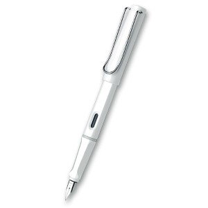 Lamy Safari Shiny White plniace pero - Reklamnepredmety