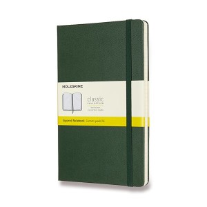 Zápisník Moleskine - tvrdé dosky L, štvorčekový - Reklamnepredmety