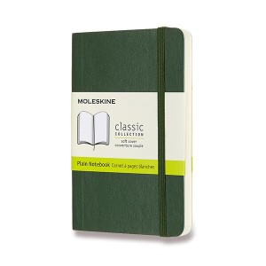 Zápisník Moleskine - mäkké dosky S, čistý - Reklamnepredmety