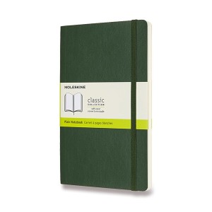 Zápisník Moleskine - mäkké dosky L, čistý - Reklamnepredmety