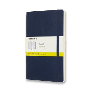 Zápisník Moleskine - mäkké dosky L, štvorčekový - Reklamnepredmety