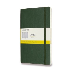 Zápisník Moleskine - mäkké dosky L, štvorčekový - Reklamnepredmety