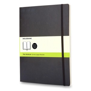 Zápisník Moleskine - mäkké dosky XL, čistý - Reklamnepredmety