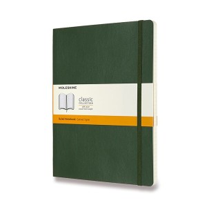 Zápisník Moleskine - mäkké dosky XL, linajkový - Reklamnepredmety