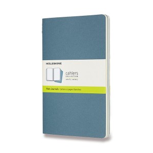 Zošity Moleskine Cahier L, čistý, 3 ks - Reklamnepredmety